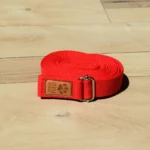 Pasek do jogi Red 3 cm