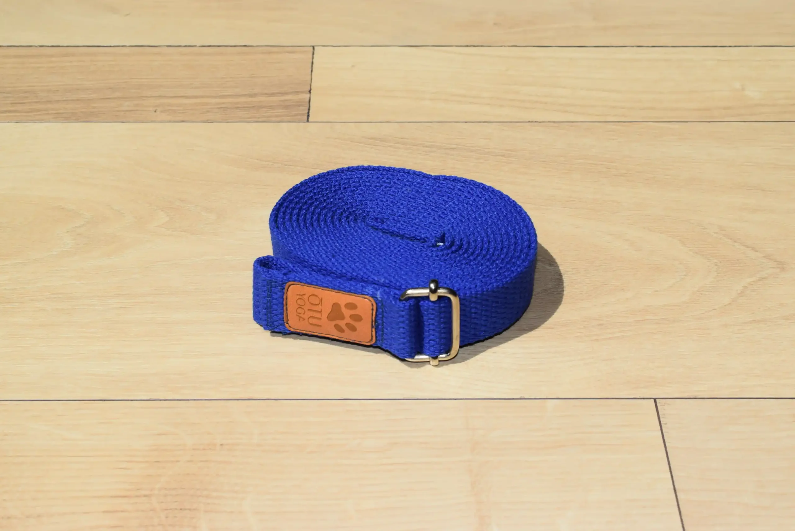 Pasek do jogi Dark Blue 3 cm